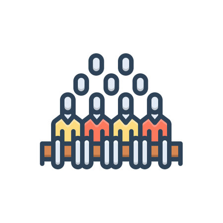 Icon for community, clusterのイラスト素材