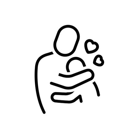 Icon for beloved, hugのイラスト素材