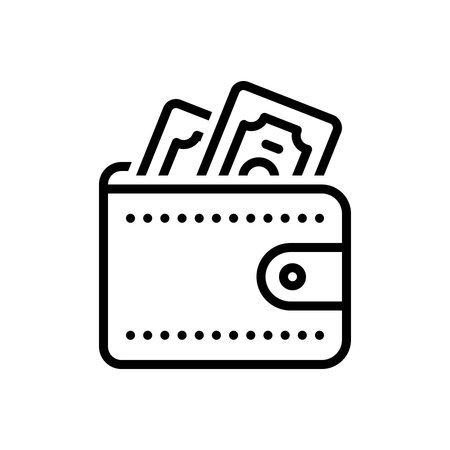 Icon for wallet,paymentのイラスト素材