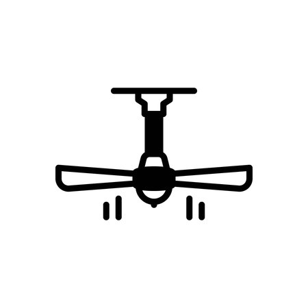Icon for fan, ceiling fanのイラスト素材