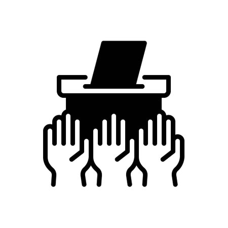 Icon for democracy, electionのイラスト素材