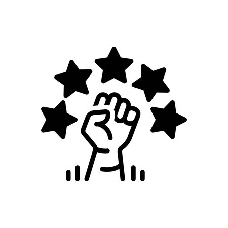 Icon for revolt, rebellionのイラスト素材