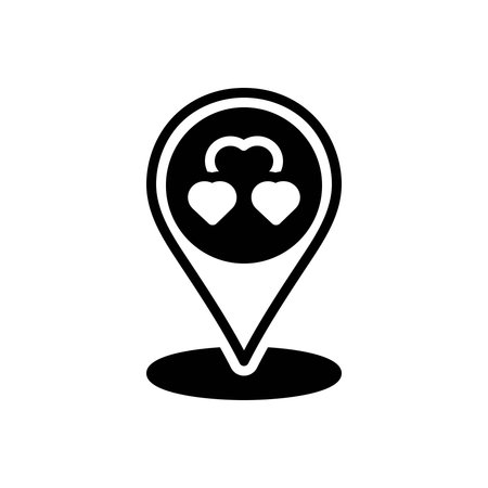 Icon for pin, spotのイラスト素材