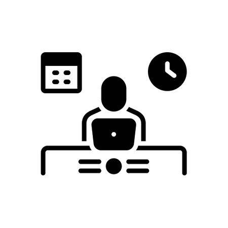 Icon for work, officeのイラスト素材