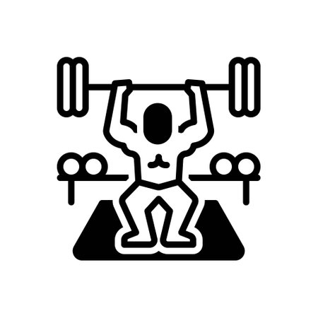 Icon for gym, dumbbellのイラスト素材