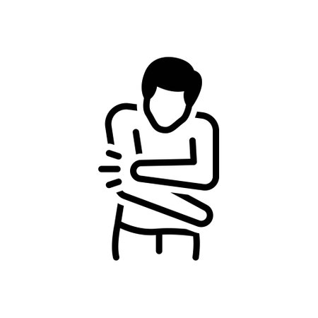 Icon for reaction, armのイラスト素材