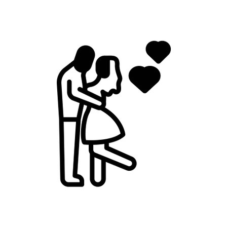 Icon for couple goal, coupleのイラスト素材