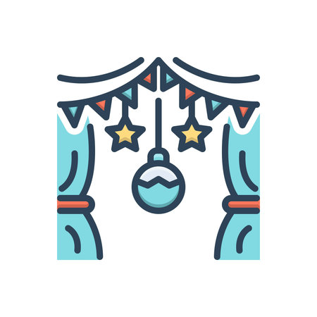 Icon for decoration, partyのイラスト素材