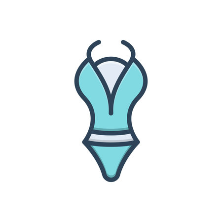 Icon for swimsuit, swimwearのイラスト素材