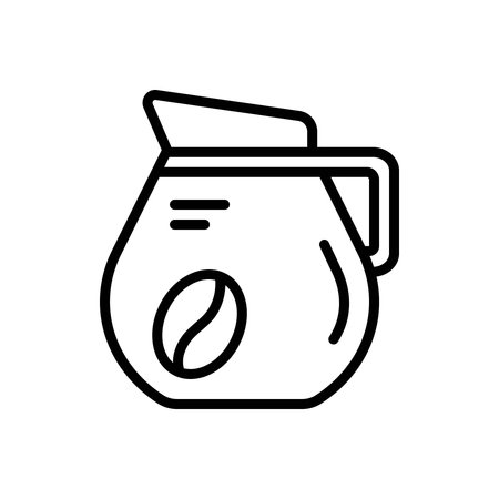 Icon for coffee pot, coffeeのイラスト素材