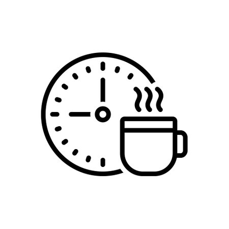 Icon for coffee break, coffeeのイラスト素材