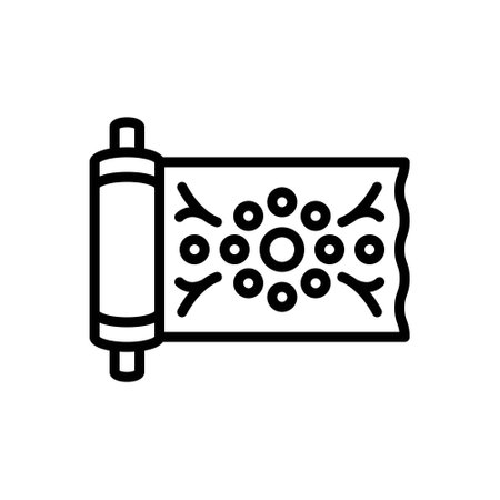 Icon for fabric, materialのイラスト素材