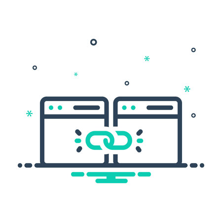 Icon for link, documentのイラスト素材