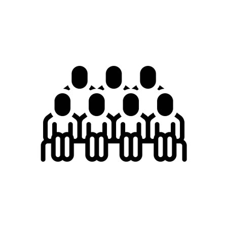 Icon for audience, viewerのイラスト素材