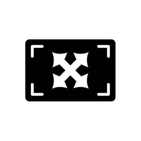 Icon for full screen, fullのイラスト素材