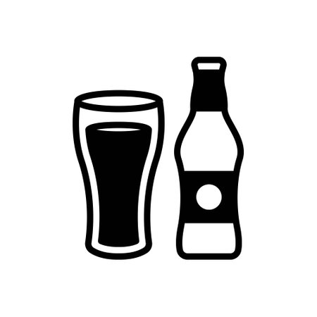 Icon for cold drink, beverageのイラスト素材