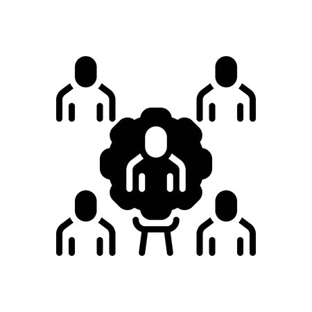 Icon for human resource, humanのイラスト素材