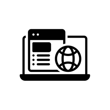 Icon for website, browserのイラスト素材