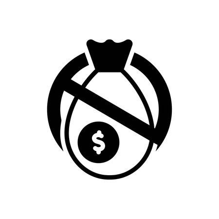 Icon for illegal, illegitimateのイラスト素材