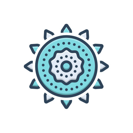 Icon for rangoli, patternのイラスト素材