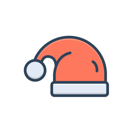 Icon for santa hat, santaのイラスト素材
