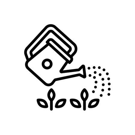 Icon for watering can, irrigationのイラスト素材