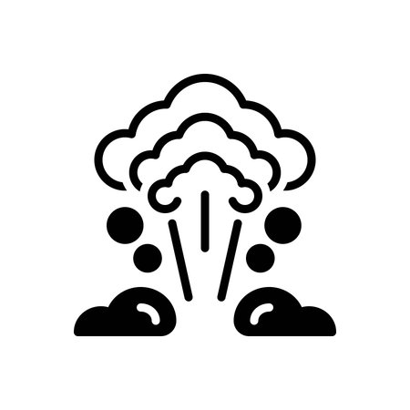 Icon for explosion, blastのイラスト素材