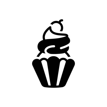 Icon for cupcake, bakery