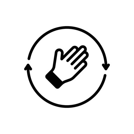 Icon for rotate, revolve