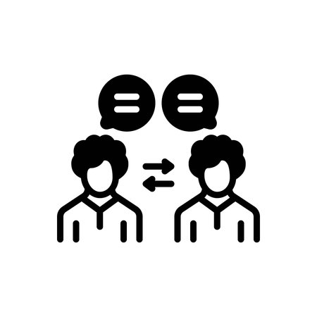 Icon for response, reactionのイラスト素材