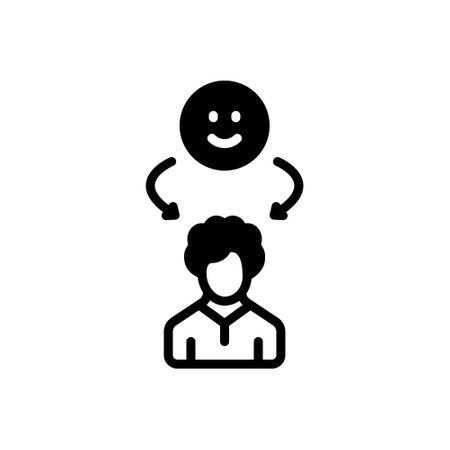 Icon for customer satisfaction, customerのイラスト素材