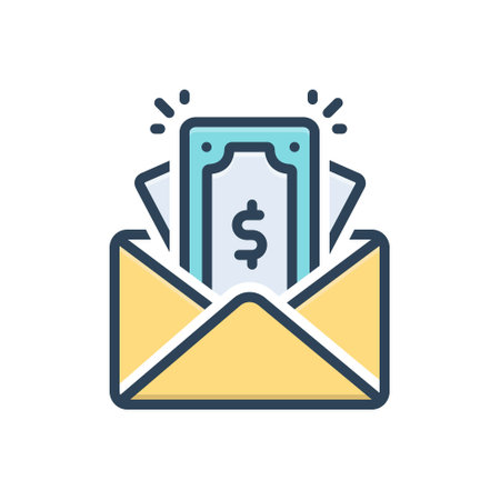 Icon for salary, wagesのイラスト素材