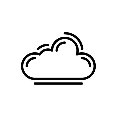 Icon for cloud, dataのイラスト素材