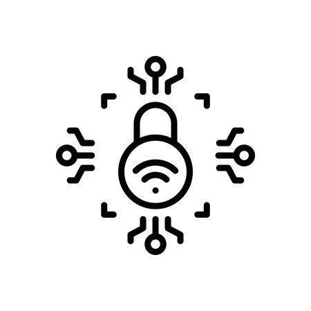 Icon for cyber system, cyberのイラスト素材