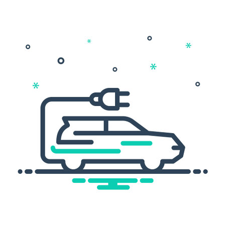 Icon for electric, cableのイラスト素材