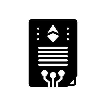 Icon for smart contract, smartのイラスト素材