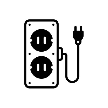 Icon for socket, extension boardのイラスト素材