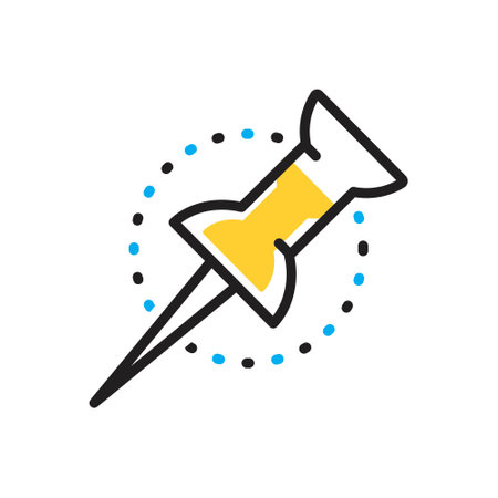 Icon for location pin,locationのイラスト素材