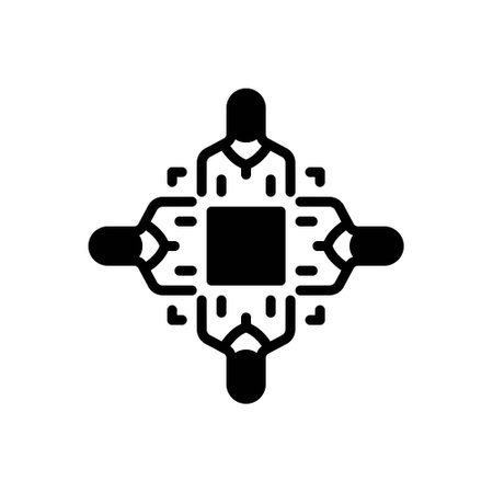 Icon for together, teamwiseのイラスト素材