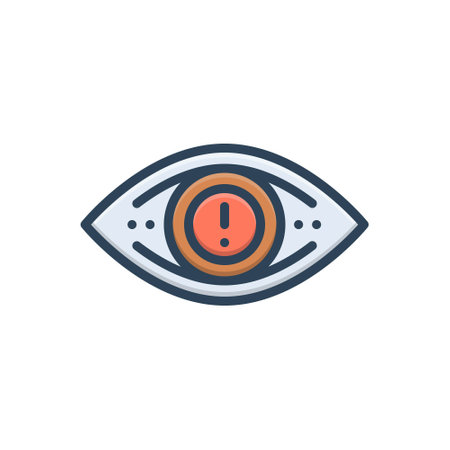 Icon for eye mark, eyeのイラスト素材