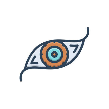 Icon for vision, visualのイラスト素材