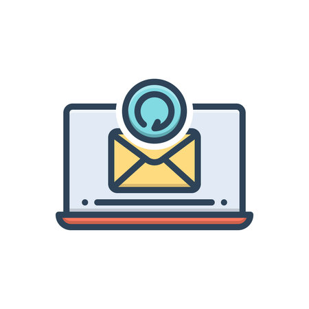 Icon for correspondence, messageのイラスト素材