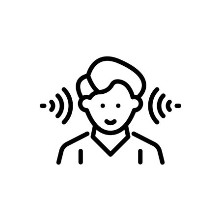 Icon for listen, hearのイラスト素材