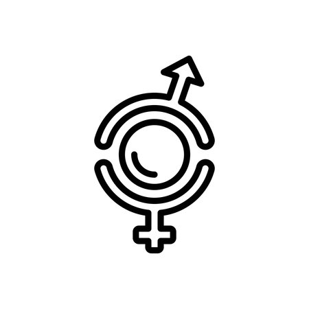 Icon for gender sign, genderのイラスト素材
