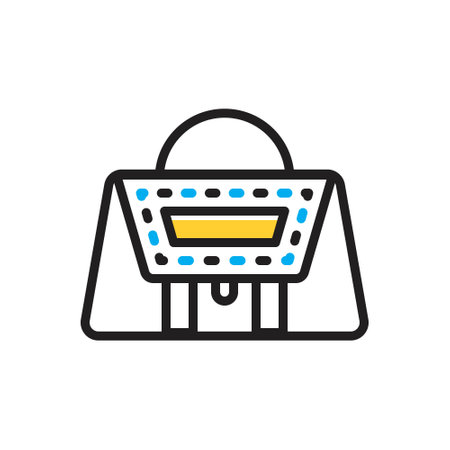 Icon for leather,purseのイラスト素材