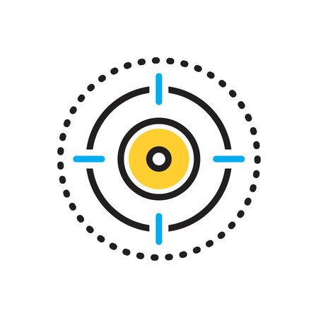 Icon for scope,extentのイラスト素材