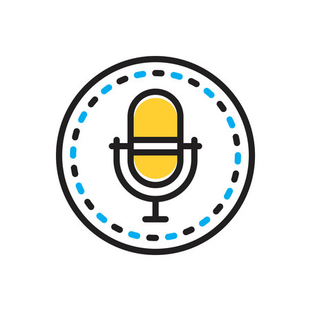 Icon for recording,audioのイラスト素材