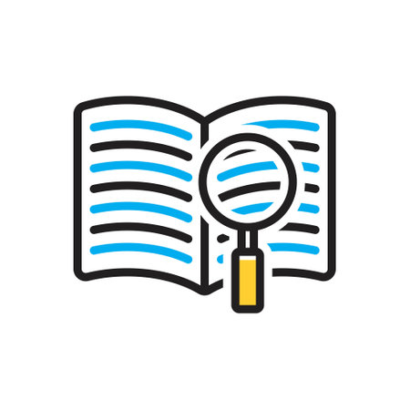 Icon for definition,bookのイラスト素材