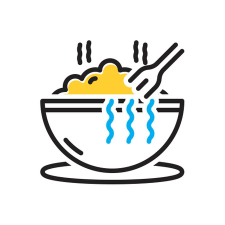Icon for meal,hotのイラスト素材