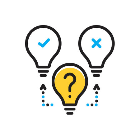 Icon for maybe,rightのイラスト素材